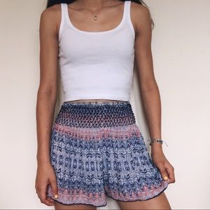 Beachy Patterned Shorts